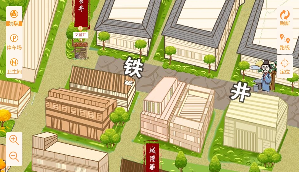 冯坡镇智慧景区：手绘地图与语音导览的完美融合